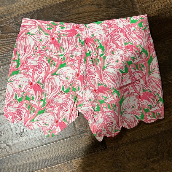 Lilly Pulitzer Flamingo-Print Shorts - Picture 3 of 3
